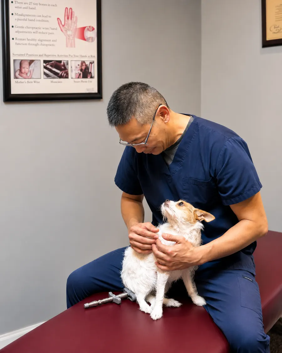 Pet Chiropractic at Adams Chiropractic, Plano TX